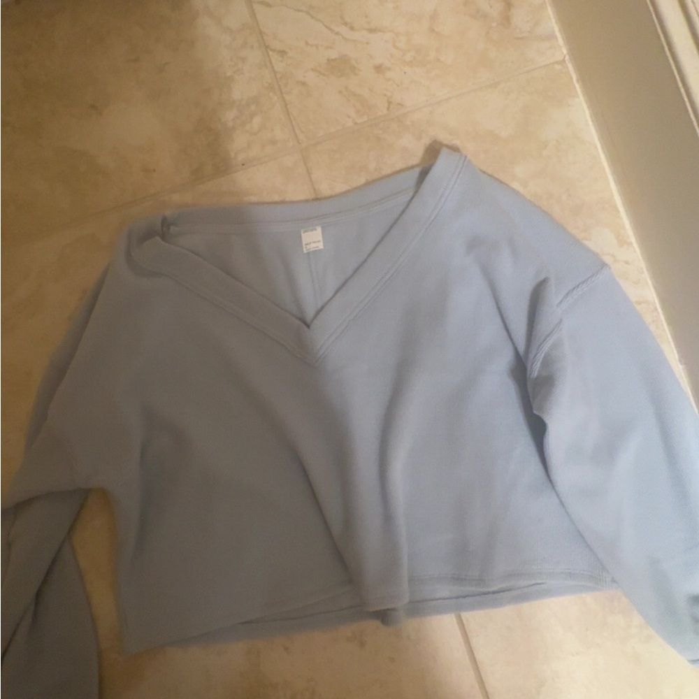 Gilly Hicks Soft Blue Knit Sweater